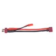 thumbnail image 2 of Domqga Câble T Plug JST, Câble T Mâle à T Femelle, Câble d'Alimentation Deans T Plug avec JST Fil 18AWG pour Télécommande Avion Voiture Bateau, 2 of 8