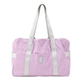 thumbnail image 1 of Bolsa De Ejercicios Bolsa de fitness de nailon, bolsas de gimnasio portátiles plegables para fútbol al aire libre (púrpura) Likrtyny Para Estrenar, 1 of 7