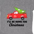 thumbnail image 3 of Inktastic I'll Be Home for Christmas Truck with Tree Boys or Girls Baby Bodysuit, 3 of 4