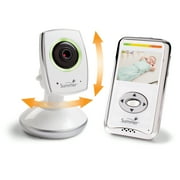 Summer Infant Baby Zoom 25" WiFi Video Baby Monitor System with Internet Viewing, White