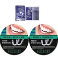 thumbnail image 1 of pares de brackets artificiales, brackets falsos, brackets blancos brillantes, pegatinas para dientes, brackets falsos, pegatinas para dientes, 1 of 5