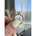 thumbnail image 5 of 3.00Ct Elongated Cushion Cut Lab-grown diamond Engagement Ring, Marquise Round Band, 14K Yellow Gold, 5 of 7