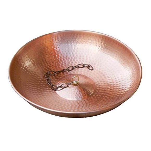 Monarch Pure Copper 17025 Hammered Anchoring Basin 2-Inch High