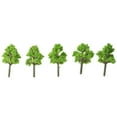 thumbnail image 4 of 10Pcs 4CM Model Trees Railroad Diorama Mini Scenery Plastic Scale Scene Artificial Miniature Tree Scenery Railroad Decoration, 4 of 6