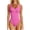 Pink, variant on Summer Skinny Slim Fit Scoop Neck Sleeveless Bodysuit,Women Fashion Yoga Jumpsuits Workout Ribbed Sport