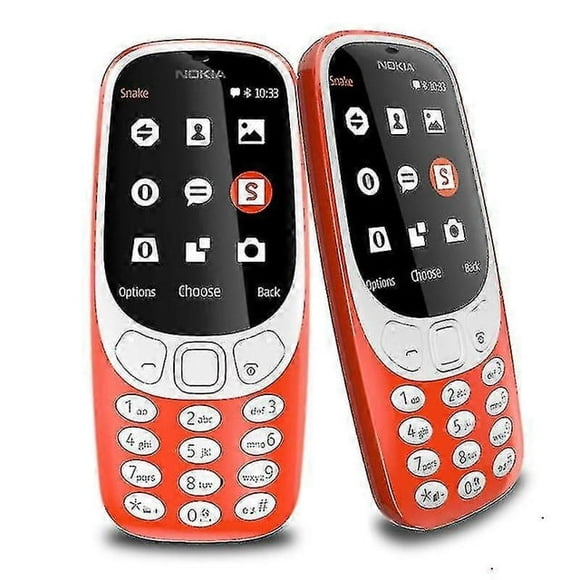 3310 Phone - 2.4-inch Non-intelligent Bar Phone Compatible with Seniors With Dual Sim, Loud Characters