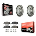 thumbnail image 1 of Transit Auto Front Coated Disc Brake Rotors and Semi-Metallic Pads Kit for Car Toyota Yaris Prius C Scion iQ KGF-100351, 1 of 11