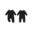 thumbnail image 2 of Suealasg Baby Boys Girls Full Length Jumpsuit Long Sleeve Crew Neck Embroidery Dinosaur Romper 3 6 9 12 18 Months Fall Coming Home Clothes for Infant Boys Girls, 2 of 9