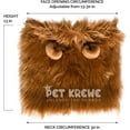 thumbnail image 2 of Pet Krewe Dog Lion Mane Halloween Costume Lion Mane for Large and Small Dogs – Ideal for Halloween, Dog Birthday, Dog Cosplay, Dog Outfits, Pet Clothes, 2 of 8