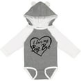 thumbnail image 3 of Inktastic I Love My Big Bro in Black Chalk Heart Boys or Girls Long Sleeve Baby Bodysuit, 3 of 5