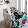 thumbnail image 3 of Customizable Blanket for Sister Customized Blankets with Photos Text Personalized Picture Collages Throw Blankets Gift for Men Valentines Day Decor Souvenirs Birthday, 3 of 5
