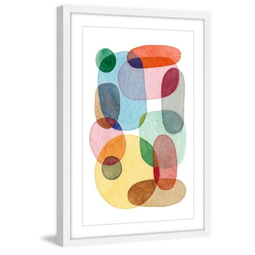 Marmont Hill "Inked Orbs I" Framed Painting Print