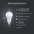 thumbnail image 3 of Bombilla Feit Electric A19 LED con sensor de movimiento, 800 lúmenes, 3 of 6