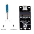 thumbnail image 2 of Tarjeta Adaptadora Tarjeta adaptadora NGFF a USB 3,2 tipo C M.2 B Key M2 NGFF SSD adaptador compatible con M2 SSD, 2 of 8