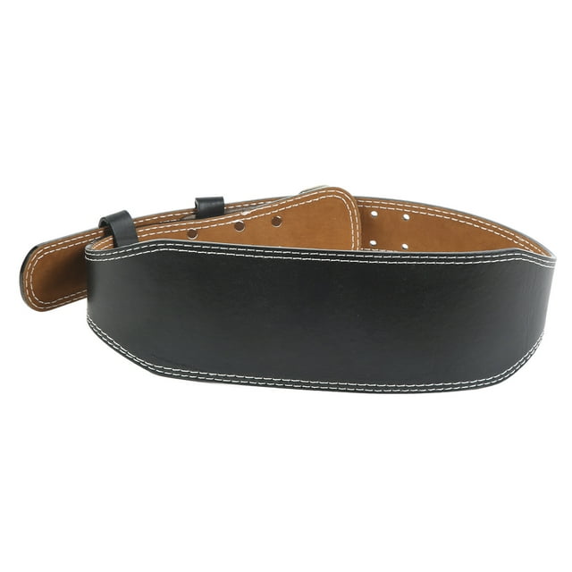 Cinturón de protección de cintura para levantamiento de pesas, cinturón deportivo ancho para Fitness, sentadillas, peso muerto, color negro YUNYI BRAND Deportes