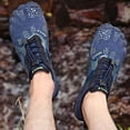 thumbnail image 6 of LJEFF Men Water Shoes, Breathable Non-Slip Quick Dry Lightweight Trail Beach Aqua Sneakers Dark Blue, 6 of 9