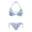 Butterfly Pattern, variant on Purple Butterfly Garden Bikini Set Spandex Plus Size Elastic String Swimsuits Triangle Halter String 2 Piece Bikini Sets Quick Drying
