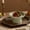 73#Green, variant on Ceramic Pedestal Cake Stand High Foot Dessert Display Tray Modern Cream Style Serving Plate For Cakes Fruit Snacks Pastries Wedding Party Table Centerpiece Decorative Dessert Stand