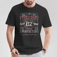 thumbnail image 2 of Vintage 1943 Limited Edition T-Shirt – 82 Year Old 82nd Birthday Tee, Retro Anniversary Graphic Shirt, Classic Birthday Celebration Apparel, 82 Years Young Top for Men & Women, 2 of 3