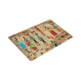 thumbnail image 3 of MKHERT Beautiful African Women Doormat Rug Home Decor Floor Mat Bath Mat 30x18 inch, 3 of 3