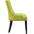 thumbnail image 3 of Modway Marquis 20.5" Rubberwood and Fabric Dining Chair in Wheatgrass (Set of 4), 3 of 4