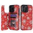 thumbnail image 1 of Funda tipo cartera HAOINSH para iPhone 14 Pro Max de 6,7 pulgadas, piel sintética, 1 of 6
