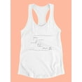 thumbnail image 3 of You, Me, And The Sea Racerback Tank Women -Smartprints Designs, Female Large, 3 of 4