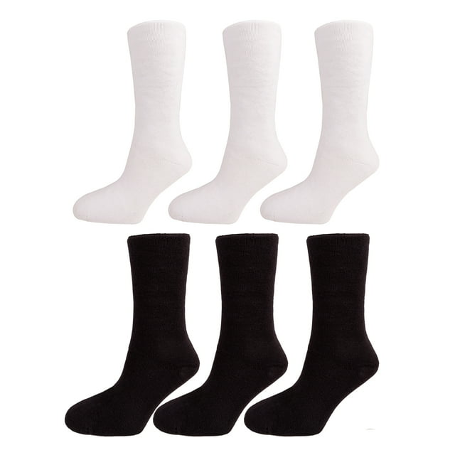 Calcetin para diabético SOKKOS Alto afelpado Calcetin para dama 6 pares