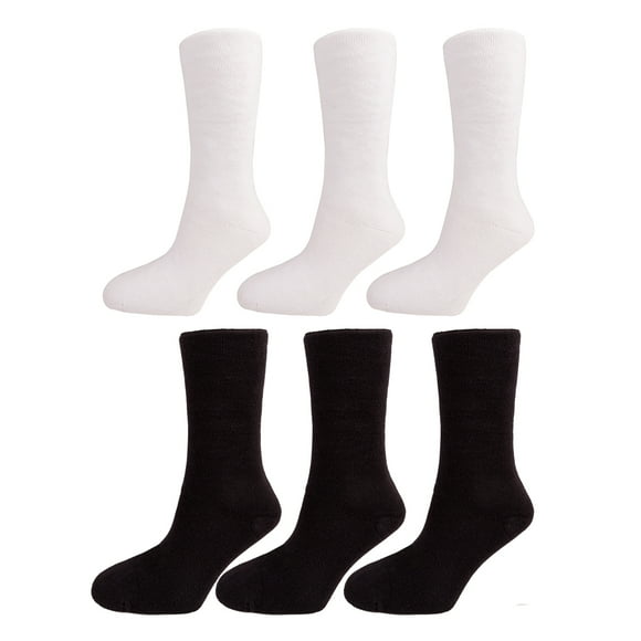 Calcetin para diabético SOKKOS Alto afelpado Calcetin para dama 6 pares
