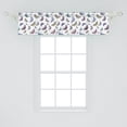 thumbnail image 2 of Ambesonne Butterfly Window Valance, Ornamental Wings Image, 54" X 12", Multicolor, 2 of 3