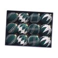 thumbnail image 2 of 12 bolas navideñas colgantes con estuche para guardarlos. Verde, 2 of 9