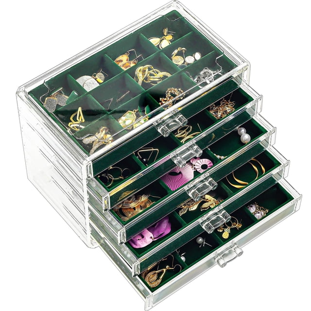 Caja de Joyas ProCase Organizador de Aretes con 5 Cajones