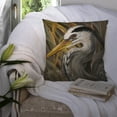 thumbnail image 3 of Carolines Treasures JMK1229PW1414 Blue Heron Canvas Fabric Decorative Pillow  14Hx14W multicolor, 3 of 4
