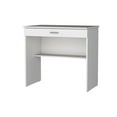 thumbnail image 3 of Timeless White Storage Desk With Drawer And Shelf For Work Efficiency Roomy Office Tasks, 3 of 3