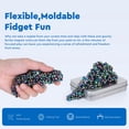 thumbnail image 3 of Masilla de ferrita original Fidget Toy DYRDM 300+ para aliviar el estrés, 3 of 8