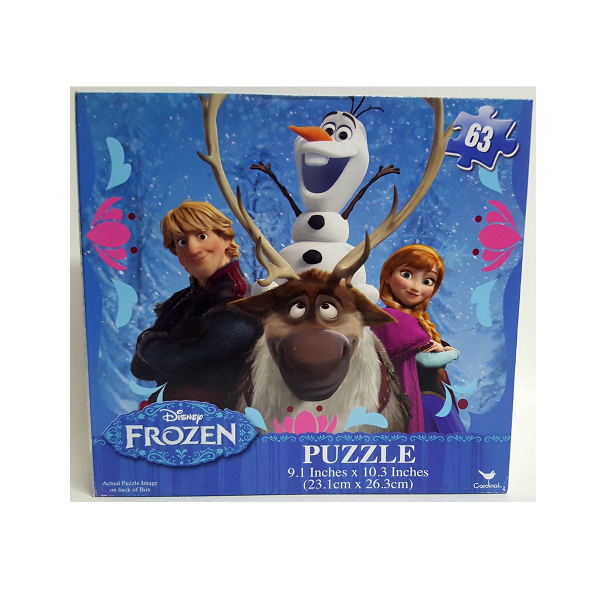 DISNEY FROZEN SVEN AND OLAF 48 PIECE PUZZLE 9.1 inches x 10.3 inches