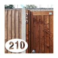 thumbnail image 3 of House Numbers, Metal Plating Process ABS Plastic With 3D Arc Design, Perfect For Outdoor Billboard Phone Number, Car Body Decoration Number, Easy Self-Stick For Quick Installation, 3 of 5