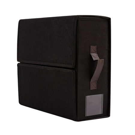 Waroomhouse Storage Container Foldable Storage Bag Underwear Bra Organizer Storage Box with Zipper Handle Design Capacity Dustproof Multifunctional Wardrobe