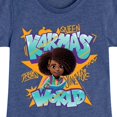 thumbnail image 3 of Karma's World - Star - Toddler And Youth Girls Fitted Short Sleeve Graphic T-Shirt, 3 of 5
