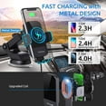 thumbnail image 7 of Tancola Car Wireless Charger   Adjustable Angles Clip-On Cup Holder Mount For iPhone, 7 of 7