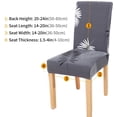 thumbnail image 3 of Fundas de terciopelo de calidad de hotel, fundas protectoras para sillas, fundas de asiento para comedor, decoración de banquetes de boda, funda protectora, tela de terciopelo suave y, 3 of 5