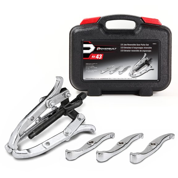 Powerbuilt 2/3 Jaw Gear Puller Set - 648613