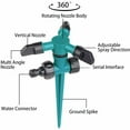 thumbnail image 5 of Rongsi Garden Sprinkler for Yard - 360-degree rotating lawn sprinkler, covering an area of up to 2,000 square meters. Ft, Garden Sprinkler Adjustable Yard Automatic Irrigation System, 5 of 7