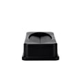 thumbnail image 4 of Alpine Industries 23 Gal. Black Slim Drop Shot Trash Can Lid, 4 of 5