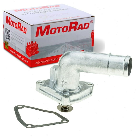 MotoRad Coolant Thermostat Housing Assembly compatible with Nissan Altima 2007-2014