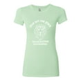 thumbnail image 2 of Wild Bobby Fear Not For Jesus The Lion Of Judah Has Triumphed Inspirational/Christian Women Slim Fit Junior Tee, Mint, X-Large, 2 of 5