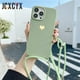 thumbnail image 1 of Funda de teléfono suave con cordón para collar cruzado de amor chapado para iPhone 14 13 12 Pro Max 11 MiNi XS XR X 8 7 Plus SE Tan Jianjun unisex, 1 of 2