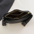 thumbnail image 2 of Bolso bandolera para mujer Moda PU Cuero Ocio Viaje Bolso de hombro (Negro), 2 of 9