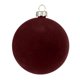 thumbnail image 5 of Bolas Navideñas Terciopelo Adornos Navideños 6cm para Fiesta Boda (café) 12 Uds., 5 of 7