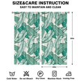 thumbnail image 1 of Nursery Curtains Boys Girls Kids Banana Leaf Pattern Print Pattern Window Drapes for Living Bedroom Playroom Room Decor Rod Pocket 42x84 Inch 2 Panels, 1 of 1